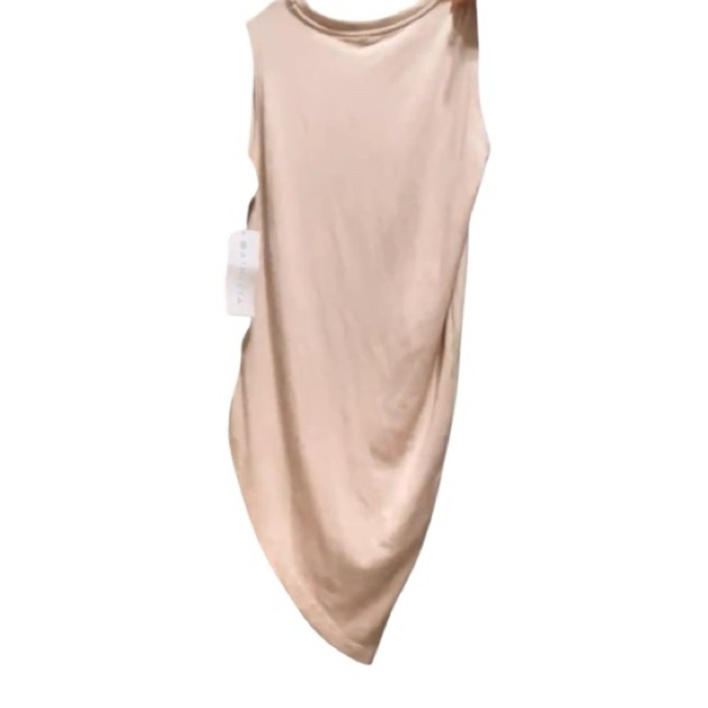 Athleta in blush sleeveless tunic top
